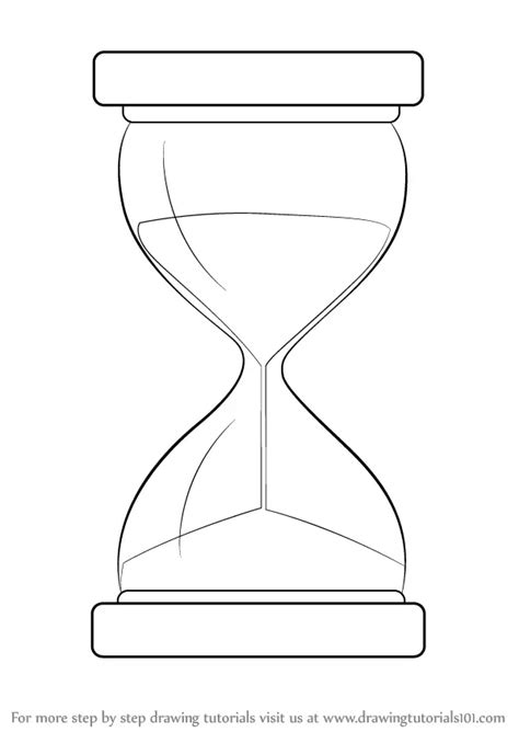 Hourglass drawing